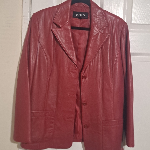 Pritti Leather Jacket - Picture 1 of 1